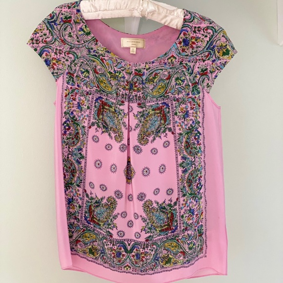 Anthropologie Tops - Anthropologie silk blouse